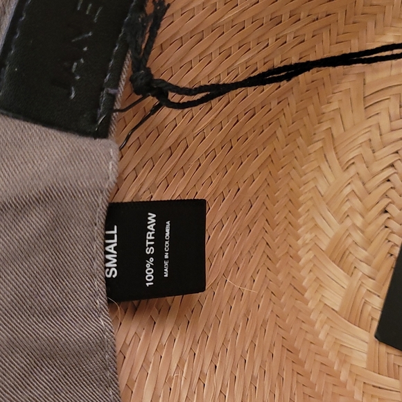 JANESSA LEONE Elsa Natural Womens Small Straw Boater Hat NEW‎ - Picture 11 of 12